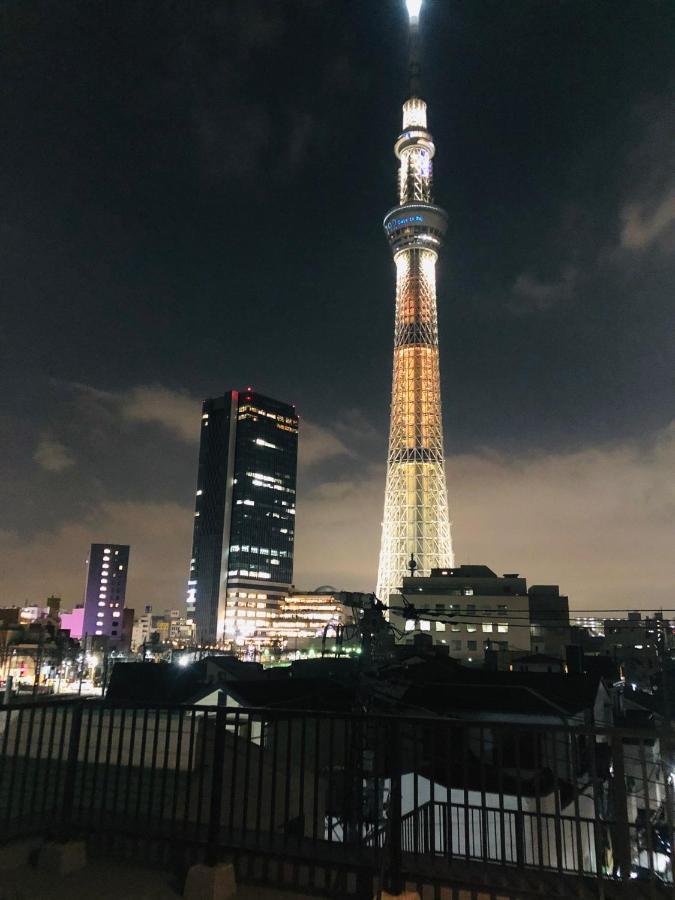 Ferienwohnung 匯金・押上ビル Präfektur Tokio Exterior foto