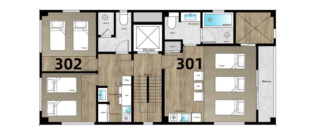 Ferienwohnung 匯金・押上ビル Präfektur Tokio Exterior foto