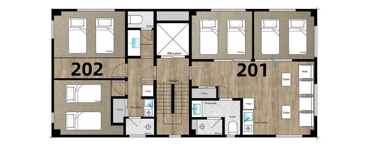 Ferienwohnung 匯金・押上ビル Präfektur Tokio Exterior foto